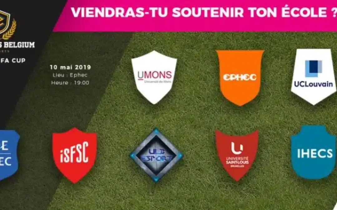 eSport / Belgium student