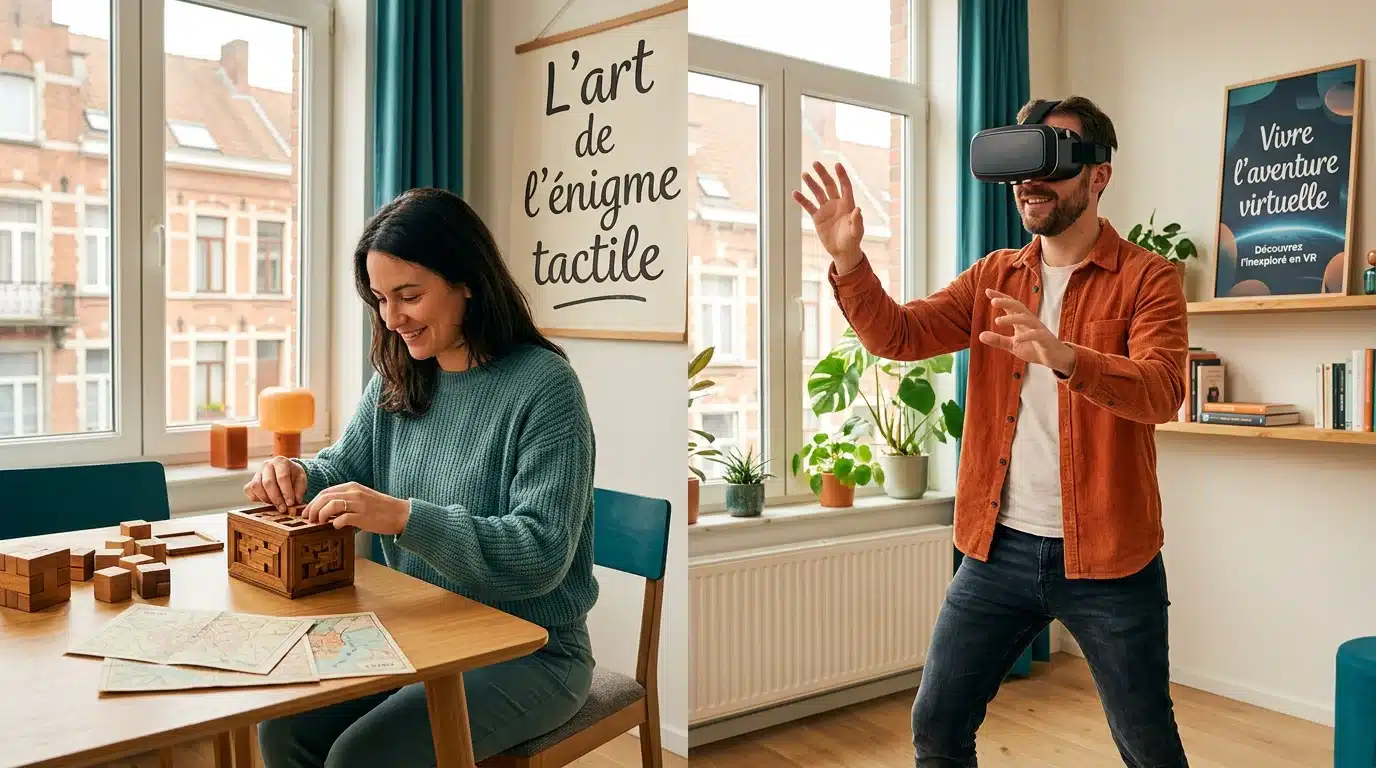 Comparaison entre escape game classique et escape room en réalité virtuelle