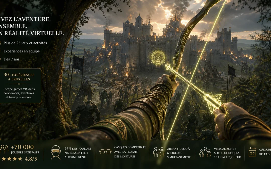 Elven Assassin en VR à Bruxelles : le guide du jeu d&rsquo;arc