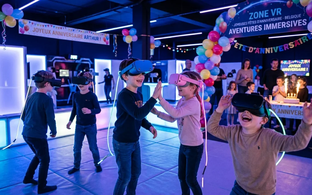 Anniversaire en réalité virtuelle à Bruxelles : le guide