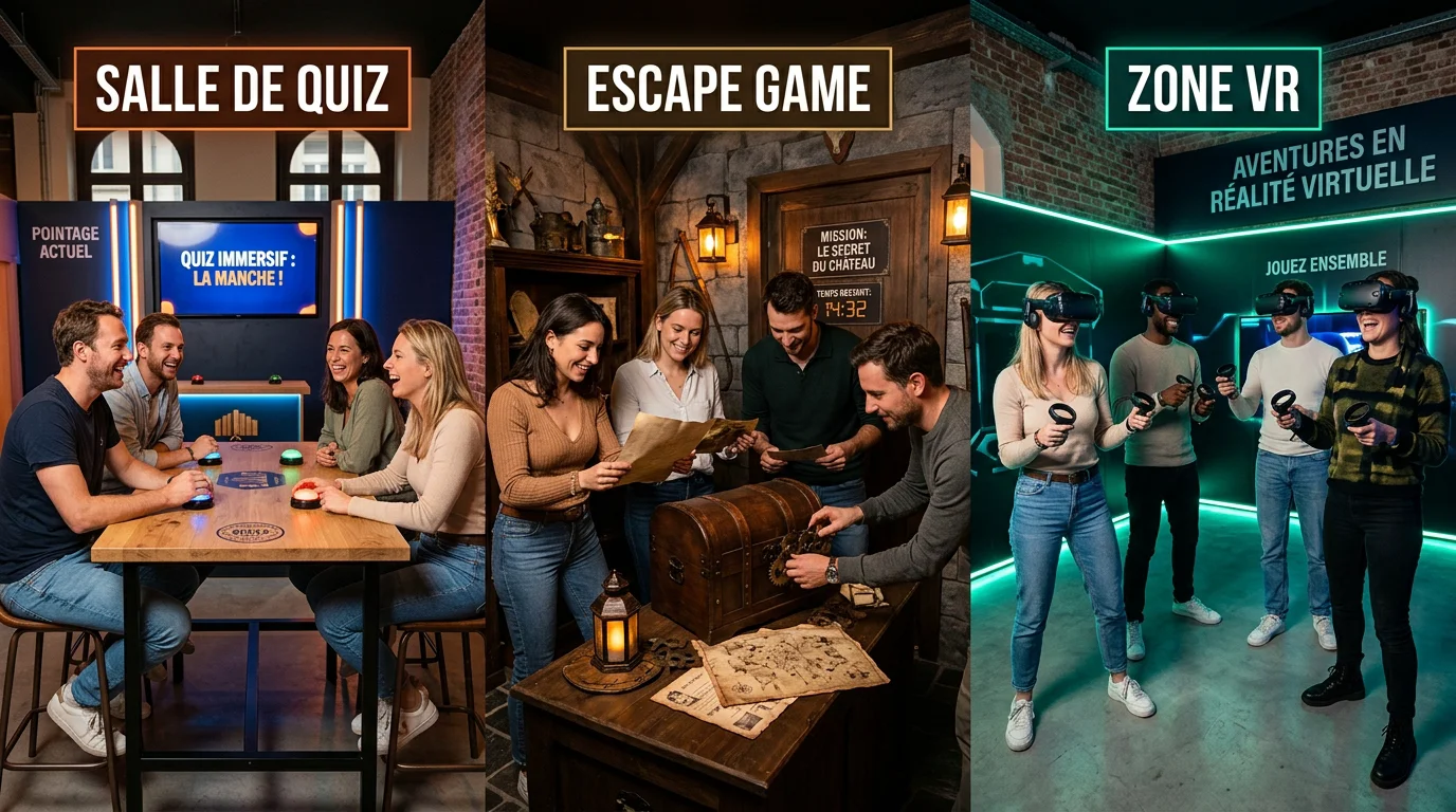 Comparaison entre quiz room, escape game et réalité virtuelle à Bruxelles